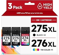 275XL 276XL Replacement for Cannon Ink 275 276 Canon 275 and 276 Ink Cartridges XL Works with PIXMA 