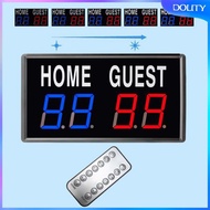 [dolity] Electronic Scoreboard Digital Scoreboard Scoring Tabletop Score Keeper Portable for Footbal
