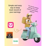 Delivery Rider Earnings Tracker (Grab / Foodpanda / Lalamove)