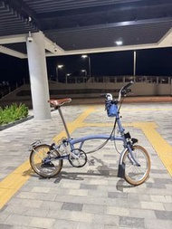 小布 brompton 2023叮噹藍 c line 6速