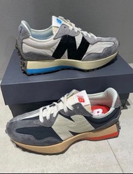 New Balance 327 鴛鴦老爹鞋 跑步鞋 灰白