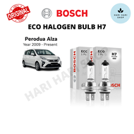 Original BOSCH Eco Halogen H7 Headlight Bulb 12V 55W H7 Bulb for Perodua Alza (2009-Present) Lampu M