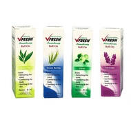 V-FRESH AROMA OIL 8ML (AROMATHERAPY ROLL ON)