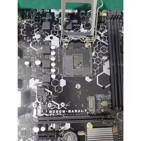 Used B250M-BASALT Micro ATX Motherboard LGA 1151 Support 6th 7th Gen Core CPU DDR4 RAM Mainboard for