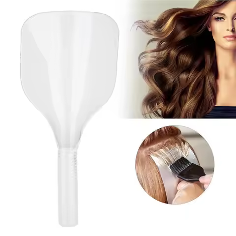 Barber Clear Plastic Hairspray Face Shield Hair Cut Pads Hair Salon Hairdressing Water Proof Spray S