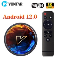 VONTAR H1 H618 TV Box Android 12 Quad Core Cortex A53 Support 8K video BT Wifi6 Google Voice TVBOX Media Player Set top box TV Receivers