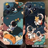 Disimurah Latest Realme C63/C61 Pro Camera Case - Astrounot Fashion Case (DS09) - Realme C63 Casing