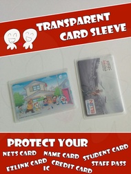 🌟  Soft Transparent Matte Card Sleeve / Ezlink / Credit Card / Name Card / Student Card 🌟