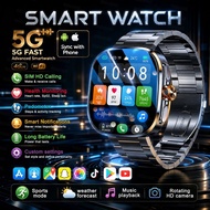 5G/4G Full Network Smart Watch 2.40 inch Sapphire AMOLED Screen Video Call 8GB+128GB RAM 2100mAh Goo