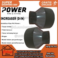 FLOKSOK FLOKSOCK VLOKSOCK VLOK SOK PVC POWER 4UNTx2 1/2UNT INCH INCREASER (D-IN) VERLOP SOCK SOCKET 