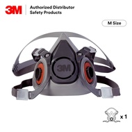 3M (CE) 6200 Half Facepiece Respirator + 3M™ 6059 Multi Gas Cartridge/ ABEK1 Filter (SIRIM/DOSH APPR