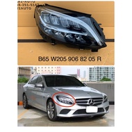 ของแท้มือสอง ไฟหน้าเบนซ์ ข้างขวา Mercedes-Benz c220d W205 avant-garde รหัส 9068205
