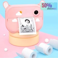 Kids Video Photo Camera With Print 1080P Children's Instant Print Camera Toys For Kid Girl Birthday 