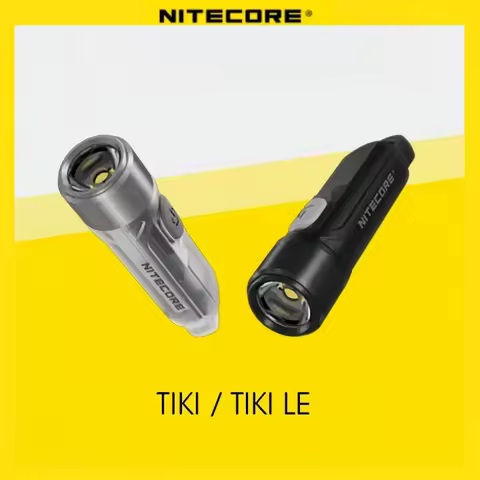 Original NITECORE TIKI LE Keychain Light MINI Night Light EDC Flashlight Torch Work Light Pocket Tor