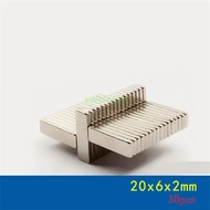 30pcs 20*6*2mm N35UH Magnets for Prusa i3 MK2.5/MK3 MK52 heated bed 3D printer parts
