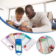 Mathematics Learning Cards Multiplication Reusable Education Flash Check Self Tools Math U2i9