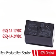 5-10PCS/Lot G5Q-1A-12VDC 、G5Q-1A-24VDC 、G5Q-1A-5VDC DIP-4 New Original Power Relay G5Q-1A-DC12V 、G5Q