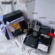 Paket A Komplit Kado Gift Box Hampers Cowok Pria Hadiah Ulang Tahun Wisuda Pacar Sahabat Keluarga