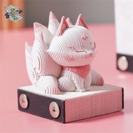 [CFH-VN]Polar Bear 3D Calendar , Time Piece Calendar 2025, 3D Sticky Notes Tear Away Calendar, DIY C