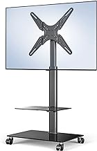 Home Office TV Mount TV Stand Home Floor-to-Ceiling 55-inch TVs Rack Office Large Display Screen Universal Bracket Mobile LCD TVs Stand with Wheels TV Mount Bracket (Size : B)