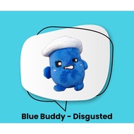 ZUS Buddy Mini Plushie - Blue Buddy Disgusted
