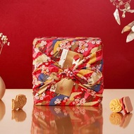 【年節禮盒預購】春歲.曙霞－綜合燒菓子風呂敷禮盒