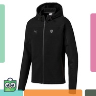 jaket puma ferrari hooded sweat 595402 01 original