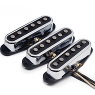 Alnico 3 Staggered ST Style Electric Guitar Pickup with Open Brass Cover Fiber Bobbin ST Pickup Vint
