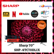 [INSTALLATION] _Sharp 70" 4K UHD HDR Smart Android LED TV 4TC70DL1X