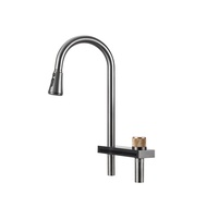 HIGOLD Waterfall Sink 304 Stainless Steel Waterfall Kitchen Sink Nano 3mm Thickness Large Single Sin