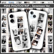 (GET 3 PCS) SEVENTEEN MINI PHOTOSTRIP | Kpop Mini Photostrip Bookmark Cheap Carat Seebong Photo Stri