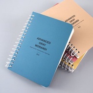 Chuyu 100K線圈筆記(空白)/莫蘭迪色/記事本-80張