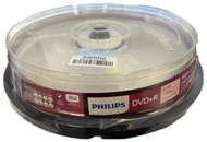 PHILIPS DVD+R 4.7GB 120MIN 1-16X SPEED (10 DISCS) **平行進口** 6977427035752