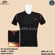 KATUN DURBAN SPORT V-NECK DU TV 140 B/W Men's T-Shirt | Contents 1 PCS | Cotton Material