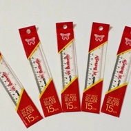 Butterfly ruler 15 cm (1 pcs) Butterfly ruler 15 cm 15 cm ruler/