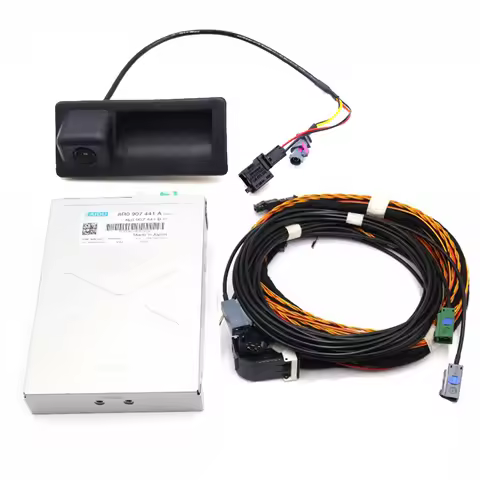 8R0 907 441 A For Audi Q5 A4 B8 A5 B8 Reversing Camera RVC Camera + Cable Harness