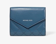 Michael Kors Blakely mk wallet 藍色銀包 錢包-32S9SZLD5I