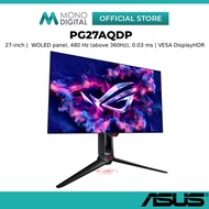 ASUS 27 Inch ROG Swift OLED PG27AQDP QHD 2560x1440 480Hz 0.03ms Monitor OLED Panel HDR PC Desktop PS
