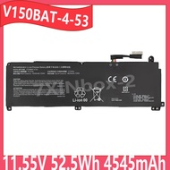 V150BAT-3-41 V150BAT-4-53 11.55V 52.5Wh 4545mAh Laptop Battery For Hasee Z8 G8 Z7 Z8 Z8D6 For Machen