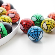Free Shipping No. 45 Spiderman Bouncy Ball 2 Yuan 3 Yuan Capsule Toy Machine Capsule Toy Ball Toy Ba