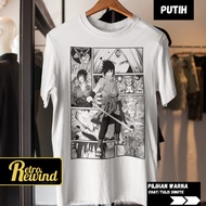 Kaos ANIME NARUTO SASUKE KOMIK Size S - 7XL Big Size Jumbo And Kaos Anak Size XS - XL (Age 2-13 Year