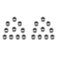 20Pcs Needle Bearing HF081412 Outer Hexagonal One-Way Needle Roller Bearing 8X14x12mm For Manufactur