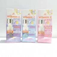 AR vitamin C Facial Serum X10 Restores Skin To Be Bright. Light Texture 10 Ml F-67AH-0262-01A