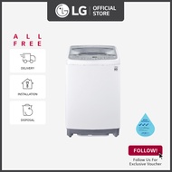 [Bulky] LG T2108VSAW 8kg Top Load Washing Machine Smart Inverter + Free Delivery + Free Installation + Free Disposal