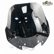 Fit For 2006 - 2009 Yamaha FJR1300 FJR 1300 Motorcycle Accessories Windscreen Black Clear Windshield