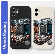 NEW CASE MACARON " HOT WHEELS" poco X3 GT/X3 NFC/M3/M3 PRO/M4/M4 PRO/M5/X3/F5/C40/X5/F4