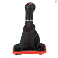 Gear 2004 Tolomall- for Golf Knob 1 Boot Shift Jetta Gaitor MK 4 1999 - GTi PU Leather VW 5 Speed Bora