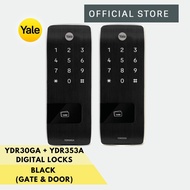 Yale YDR30GA Gate + YDR353A Door Digital Lock Bundle (FREE Yale Access Module)