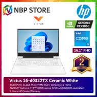 HP Victus 16-D0322TX 16.1" FHD 144Hz Gaming Laptop Ceramic White ( I5-11400H, 8GB, 512GB SSD, RTX305