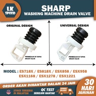 ES718X ES818X ESX858 ESX958 ESX1168 ESX1278 ESX1221 SHARP WASHING MACHINE VALVE PACKING  / DRAIN VAL
